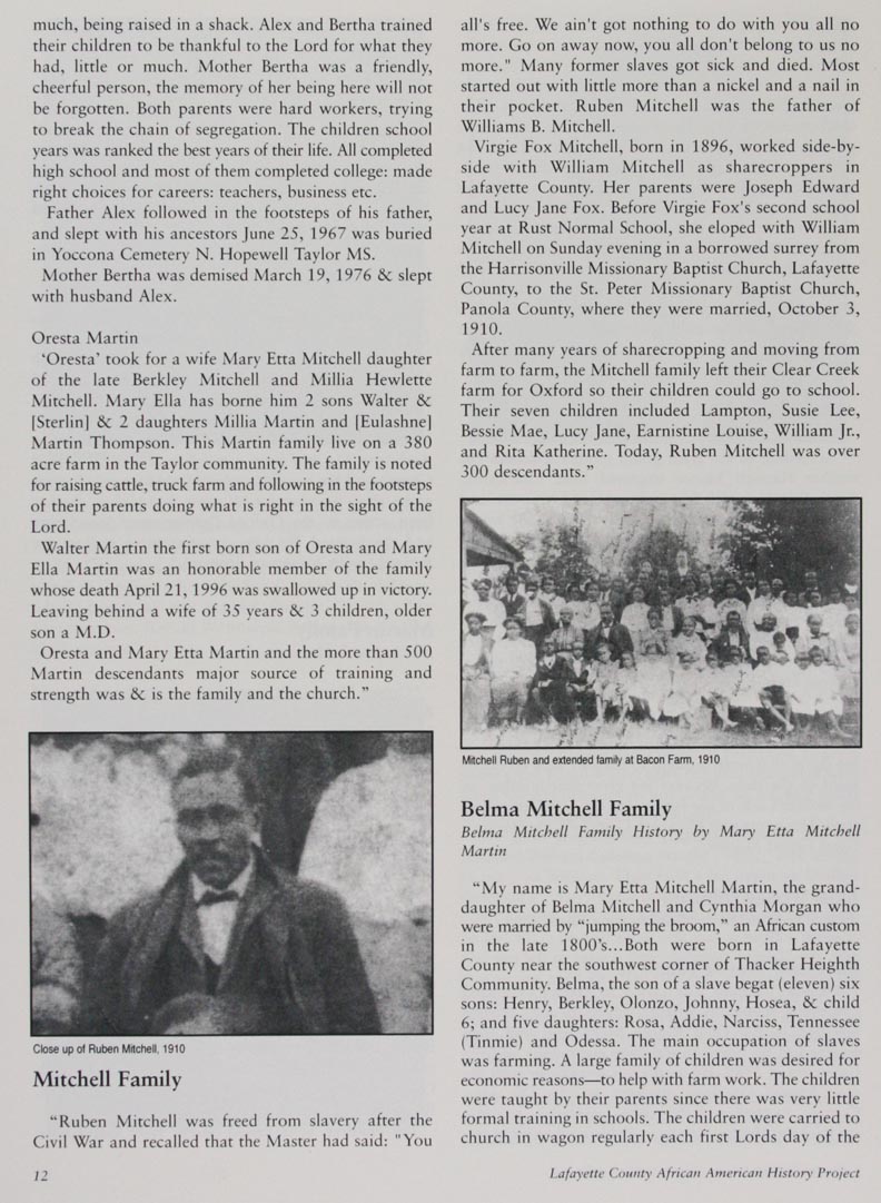 African American History Project page